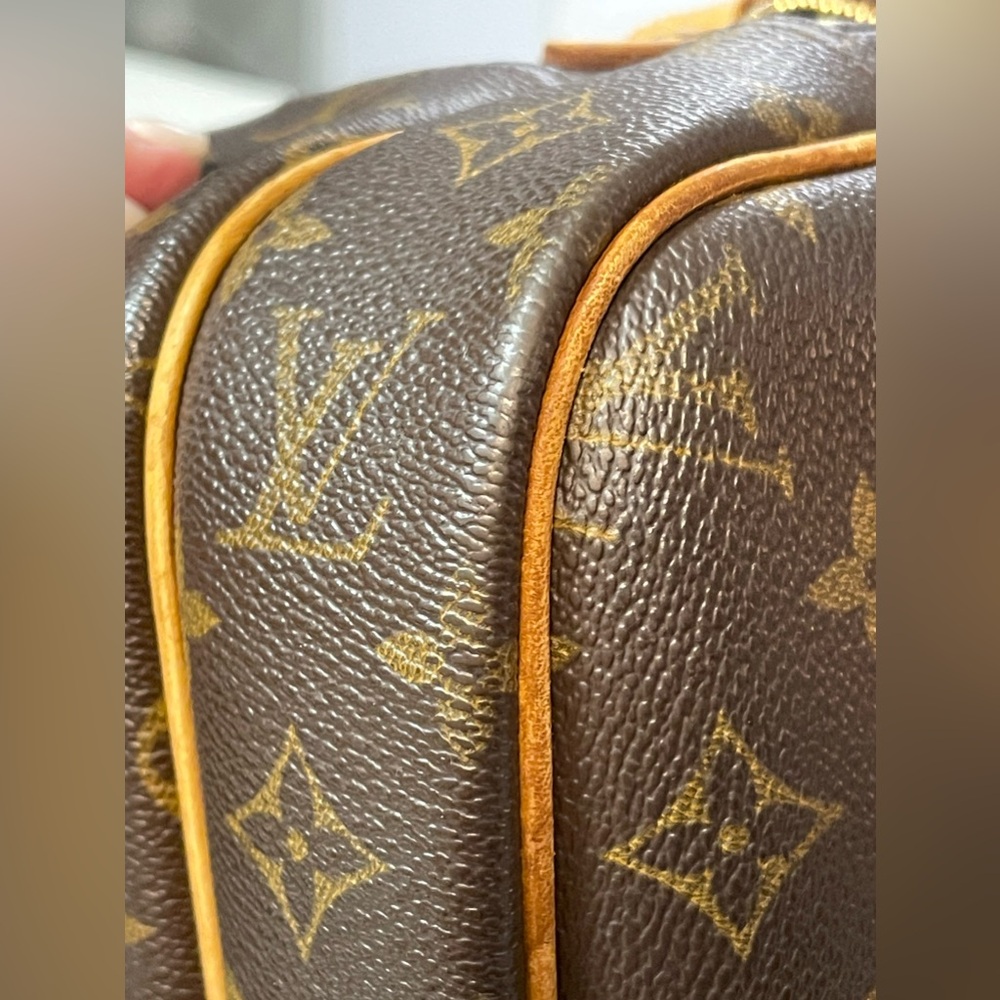 Louis Vuitton Brown and Gold Travel Bag - Picture 15 of 16